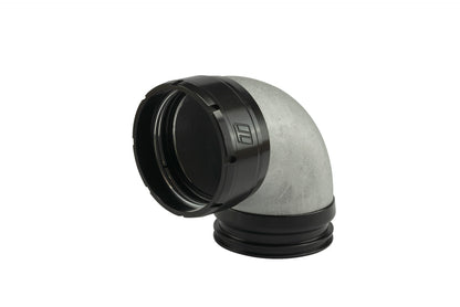 TS-199-3019 Turbosmart Turbo LockSleeve Adapter Compressor Outlet 2.50" to 90 Degree Elbow Vibrant HD Clamp 2.5"