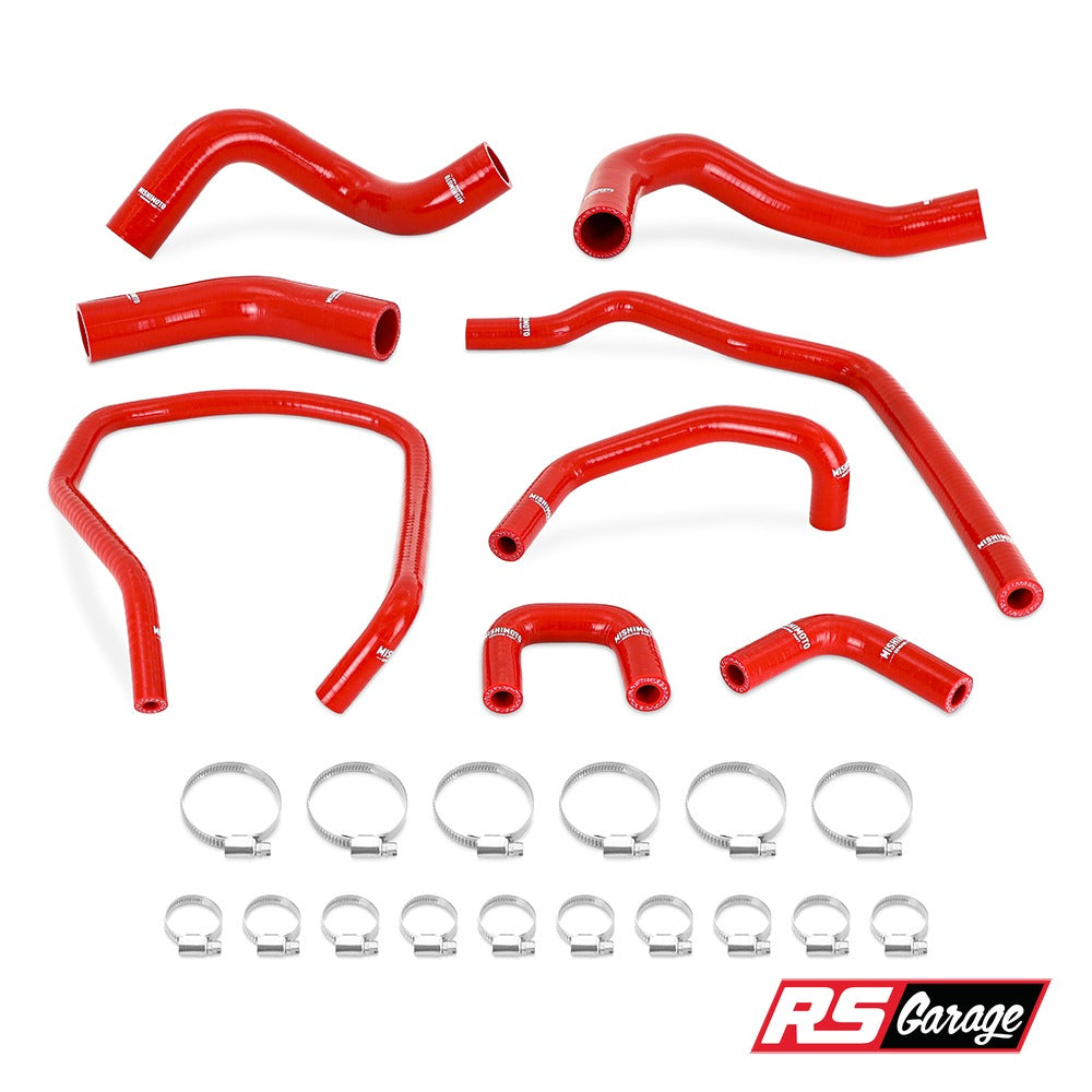 Mishimoto 04-10 Infiniti QX56 / 04-14 Titan Silicone Coolant Hose Kit - Red