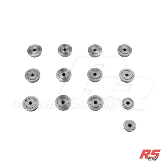 PHR Stainless Freeze Plug Set for 2JZ Engine Block