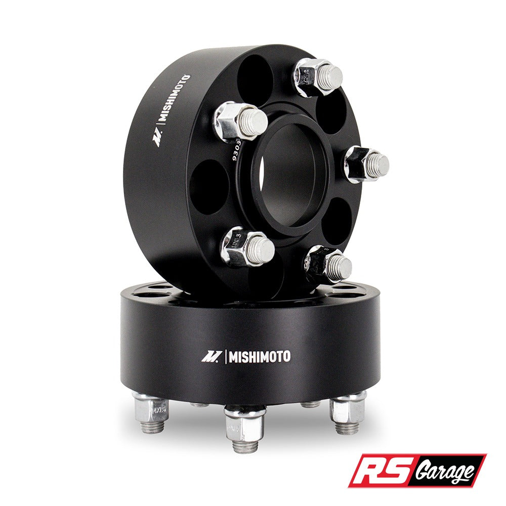 Mishimoto Wheel Spacers - 5x100 - 56.1 - 50 - M12 - Black