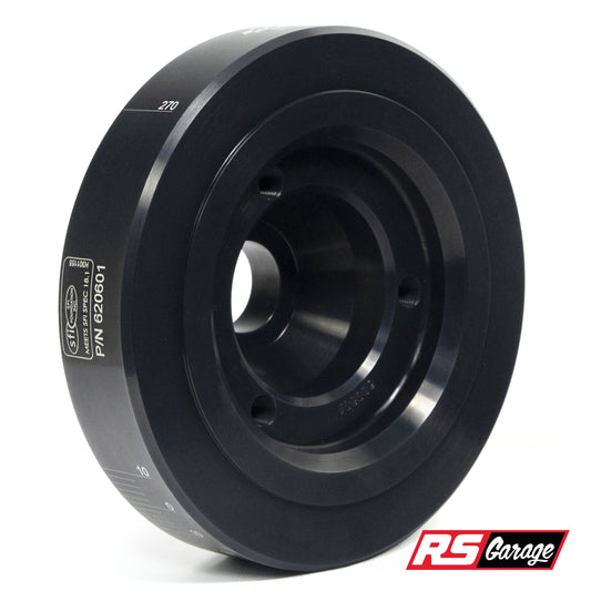 Fluidampr Honda All B Series 35% Underdrive Atl Pulley only Steel Internally Balanced Damper