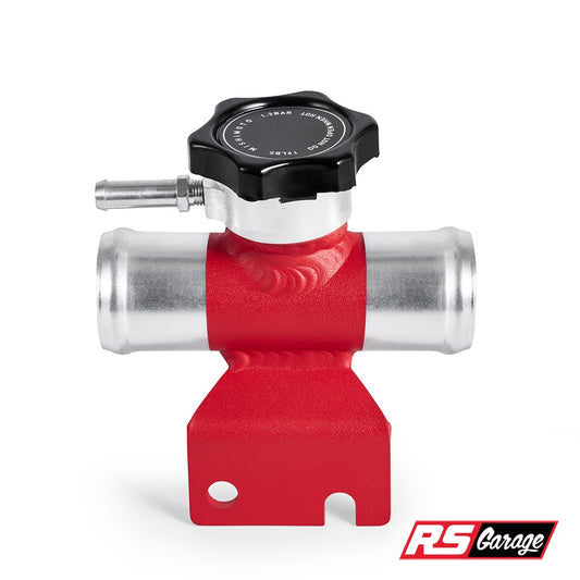Mishimoto 08-15 Mitsubishi Lancer Evo X Coolant Fill Inlet - Red