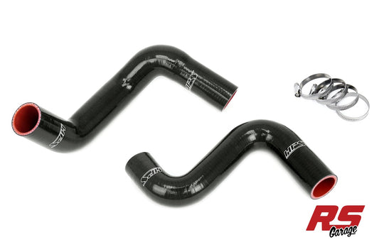 HPS Black Coolant Hose Kit 240SX S13 S14 S15 LS Swap LS1 Water Pump 8 O'clock Thermostat Ka Rad