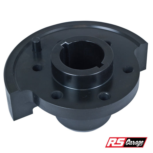 Fluidampr SBC Ext Balanced Dual (3/16in & 3/16in) Keyway Harmonic Balancer Adapter Hub (Hub Only)