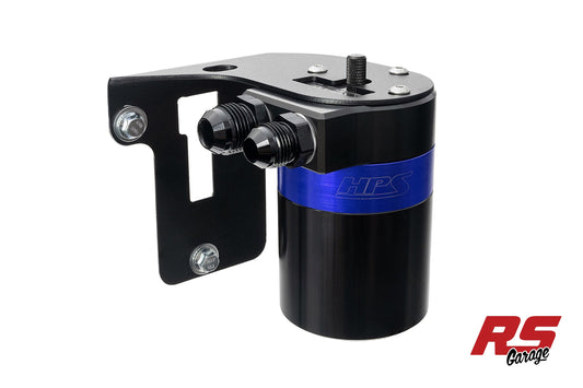 HPS Blue Oil Catch Can 2015-2021 Subaru WRX 2.0L Turbo