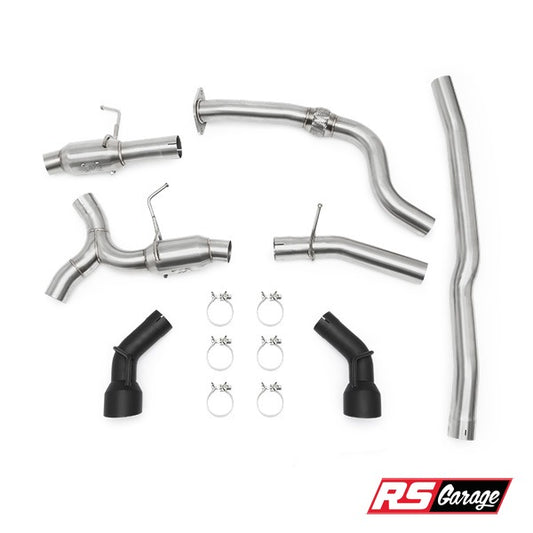 Mishimoto 2016+ Chevrolet Camaro 2.0T Dual Black Tip Cat-Back Exhaust