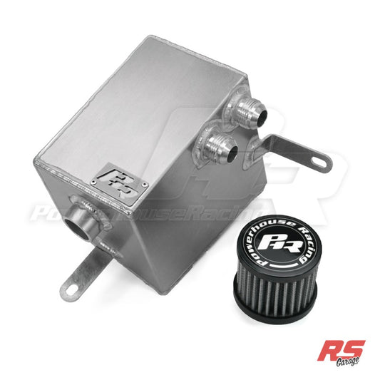 PHR Gen 2 Breather Tank for MKIV Supra, Left Hand Drive -Raw finish