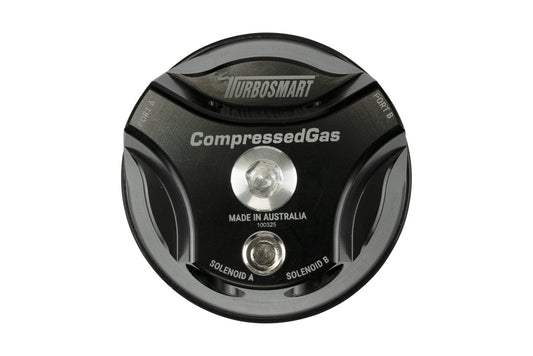 TS-0550-3167 Turbosmart GenV WG45/50 Compress Gas (Solenoid) Cap Black