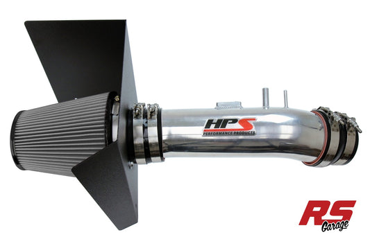 HPS Performance Shortram Air Intake 2012-2019 Toyota Tundra 5.7L V8, Includes Heat Shield, Polish