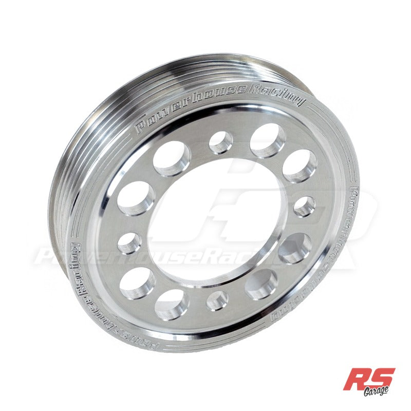 PHR Billet Aluminum Water Pump Pulley -Machined finish