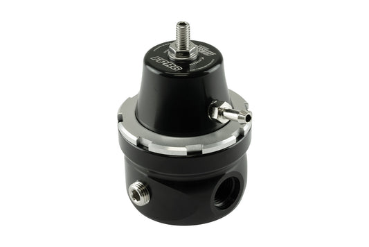 TS-0404-1022 Turbosmart FPR6 Fuel Pressure Regulator EFI 1:1 35-80 PSI -6 AN Black (Supersedes TS-0401-1104)