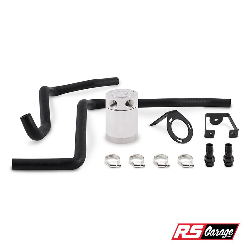 Mishimoto 12-14 Dodge Charger / 12-14 Chrysler 300C 6.4L Direct Fit Oil Catch Can Kit - Polished