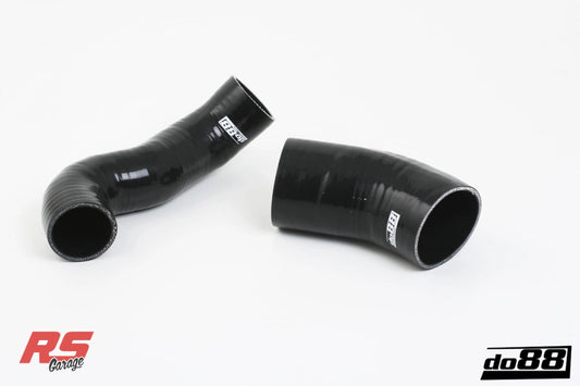 Do88 09-11 Ford Focus RS 2.5L (MKII) Air Filter Box Hoses - Black
