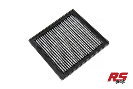 HPS White Drop-IN Panel Air Filter 2018-2024 Subaru Crosstrek 2.0L H4 All Including Hybrid