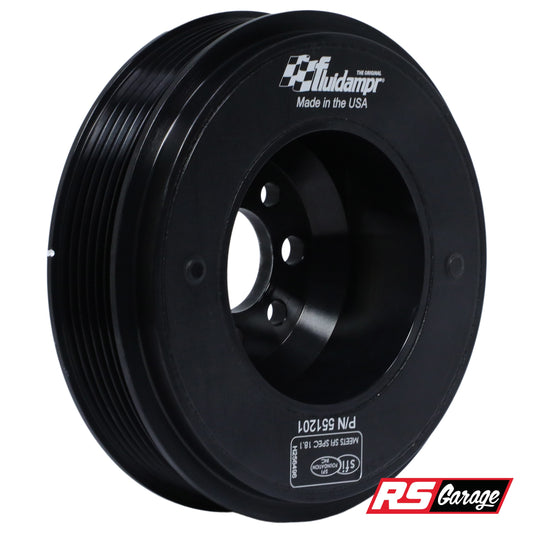 Fluidampr VW 2000-2005 1.8L Turbo Motor (4 bolt hole mounting) Steel Internally Balanced Damper