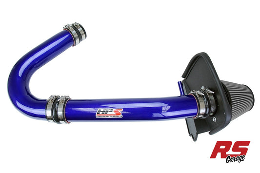 HPS Blue 827 Series Performance Air Intake 2011-2023 Dodge Challenger 3.6L V6 Includes Heat Shield
