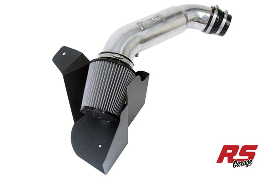 HPS Polished 827 Series Performance Air Intake 2012-2018 Audi A6 Quattro 3.0L Supercharged Includes Heat Shield