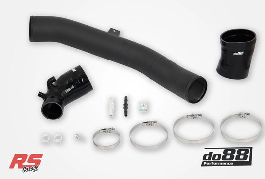 Do88 SAAB 9-5 2.8t V6 10-11 Inlet Pipe w/Black Hoses