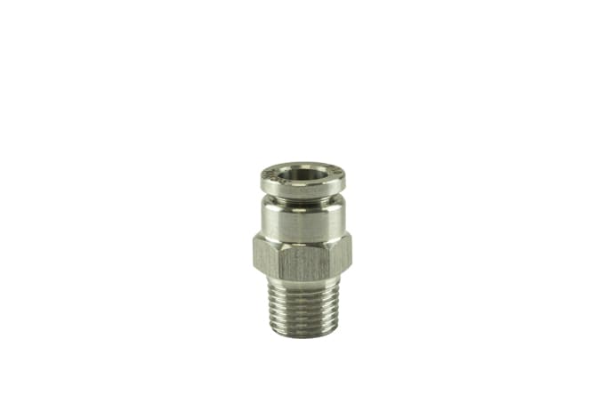 TS-0550-3053 Turbosmart 1/8" NPT Str Pushloc Fitting - SS - 1/4"