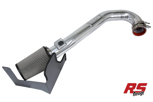 HPS Polished 827 Series Performance Air Intake 2018-2025 Subaru Crosstrek 2.0L Non Turbo Includes Heat Shield