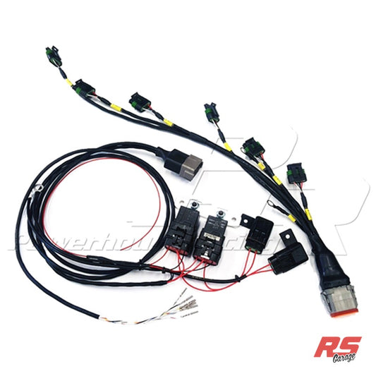 PHR Coil Wiring Harness for IGN1A Coils for MKIV Supra or SC300 - Incudes terminals for pinning to the following ECU's: