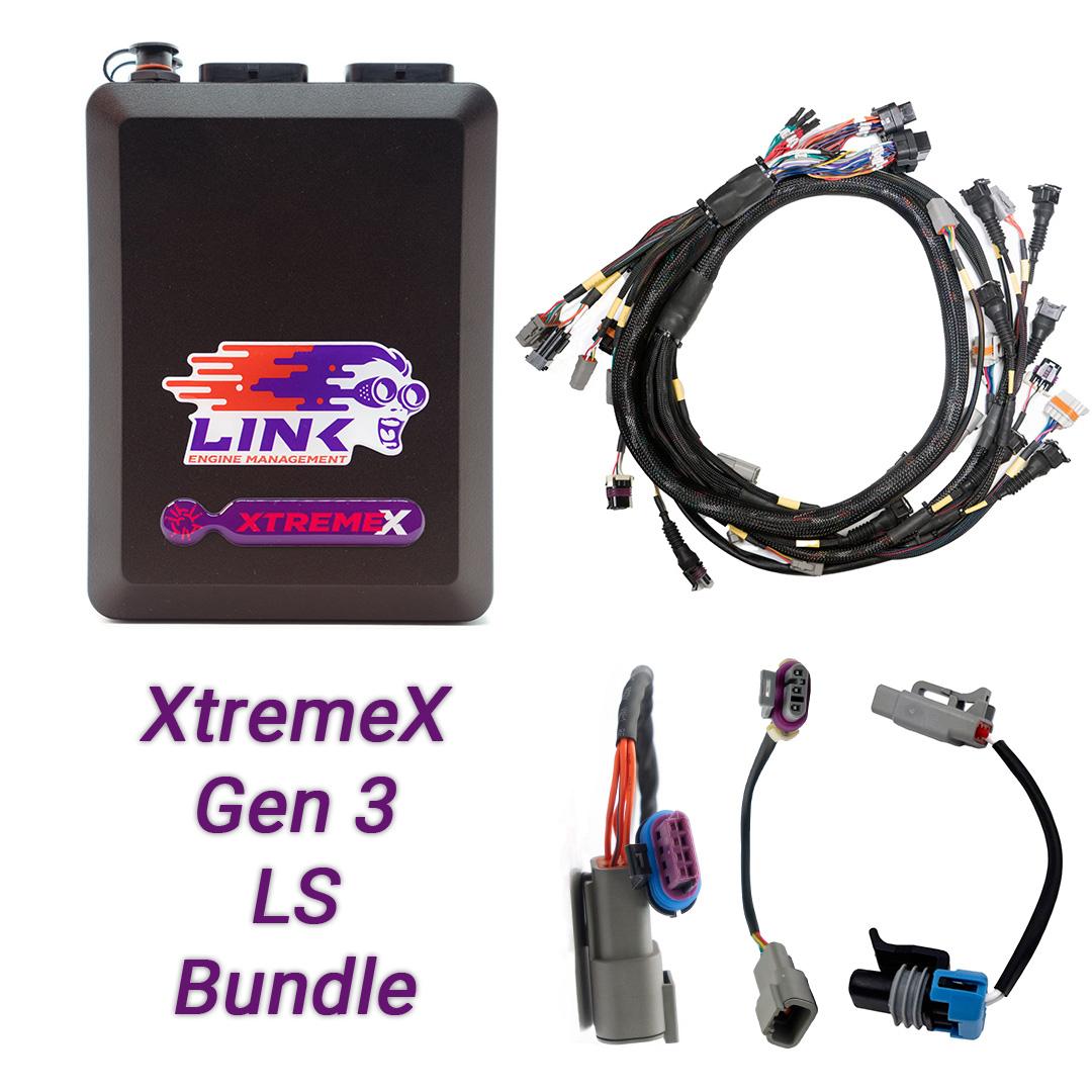 109-9005B Link Gen3 LS Drive-By-Wire Bundle: G4X Xtremex ECU + LS Engine Harness Bundle
