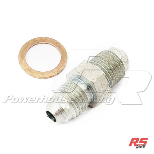 PHR Turbo Oil Feed Fitting, M12x1.25 to 4AN
