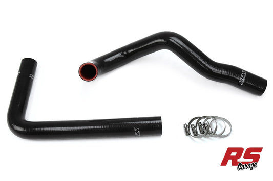 HPS Black Silicone Radiator Hoses 1986-1992 Toyota Supra with 1JZGTE Or 2JZGTE Engine Swap