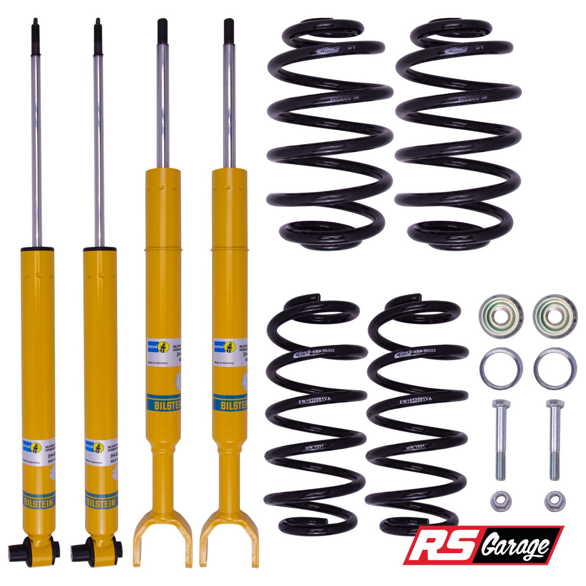 Bilstein B12 1999 Volkswagen Passat 1.8T Front and Rear Suspension Kit