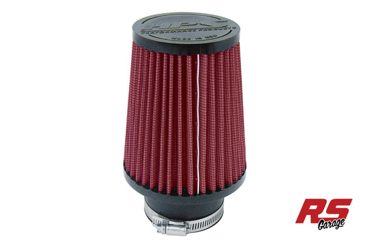 HPS Red Universal Air Filter (Oiled) 2.5" Flange
