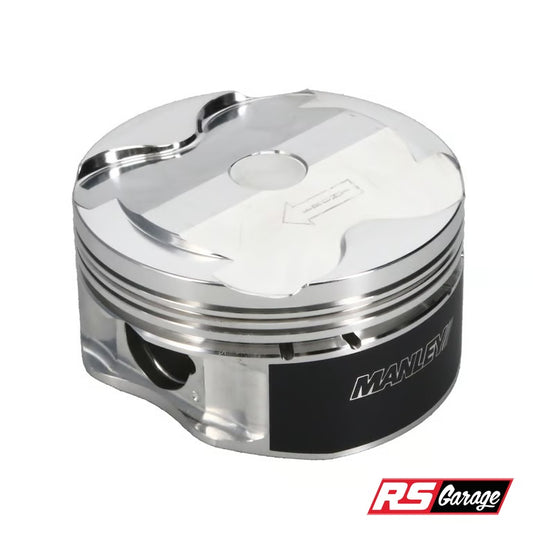 Manley Platinum Series Forged Pistons 18+ Ford Mustang GT 5.0L Coyote Gen 3 4 3.700" 12.0:1 No Rings