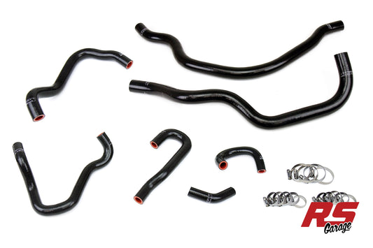 HPS Silicone Radiator Hose and Heater Hose Kit Black Honda 2006-2009 S2000 F22C
