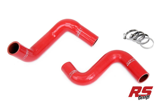 HPS Red Coolant Hose Kit 240SX S13 S14 S15 LS Swap LS1 Water Pump 8 O'clock Thermostat Ka Radiator