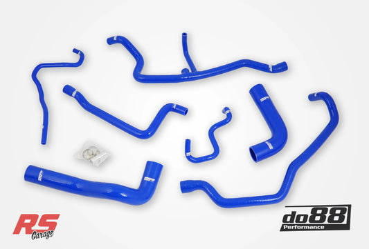 Do88 91-96 BMW 525i/525ix (E34) Coolant Hoses - Blue