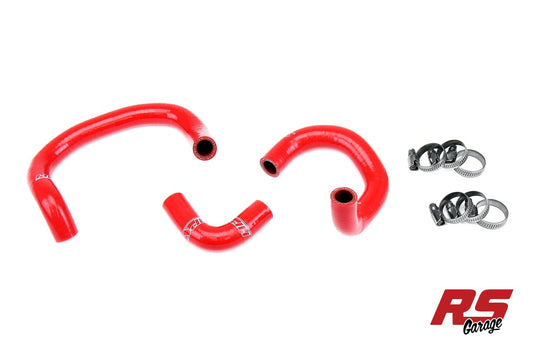 HPS Red Silicone Heater Hoses 1998-2005 Lexus GS300 2JZ-GTE Vvt-I Swap