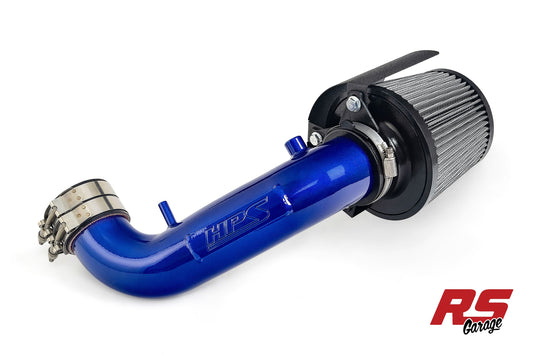 HPS Performance Air Intake with Heat Shield 2002-2004 Honda Cr-V RD6/RD7 K24A1 2.4L Blue