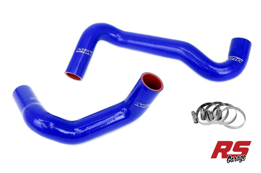 HPS Blue Coolant Hose Kit 240SX S13 S14 S15 LS Swap LS3 LS7 Water Pump 8 O'clock Thermostat Ka Rad