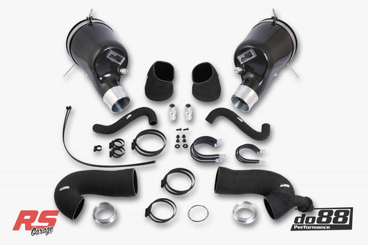 Do88 19-25 Porsche 911 Carrera (992.1/992.2) Induction System w/80mm Outlet & Turbo Inlet Hoses