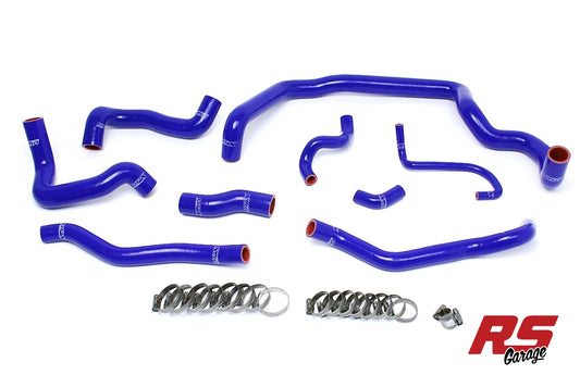 HPS Blue Silicone Radiator and Heater Hoses 2007-2011 Mini Cooper S 1.6L Turbo Manual Trans