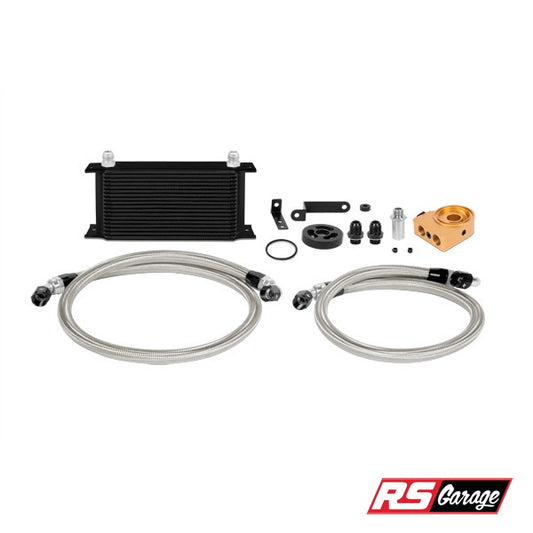 Mishimoto Thermostatic Oil Cooler Kit Black Fits WRX 08-14 GR EJ255