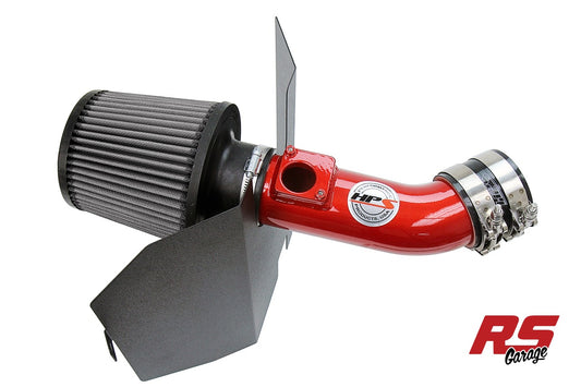 HPS Red 827 Series Performance Air Intake 2004-2007 Subaru WRX STI 2.5L Turbo Includes Heat Shield