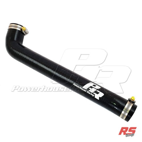 PHR Silicone Lower Radiator Hose for MKIV Supra or Lexus SC300 with 2JZ-GTE, with rotated waterneck