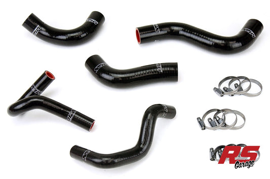 HPS Silicone Radiator Hose and Heater Hose Kit Black Mazda 1990-1993 Miata 1.6L B6ZE