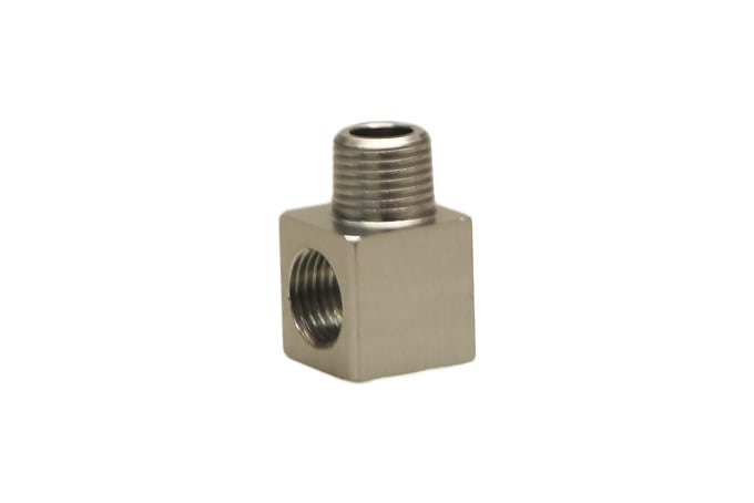 TS-0402-1123 Turbosmart FPR 1/8 NPT Male - 1/8 NPT Female 90deg