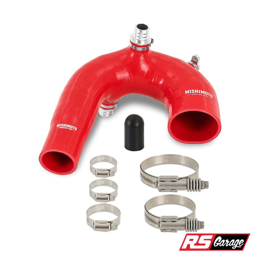 Mishimoto 2016+ Polaris RZR XP Turbo Silicone Intake J-Tube - Red