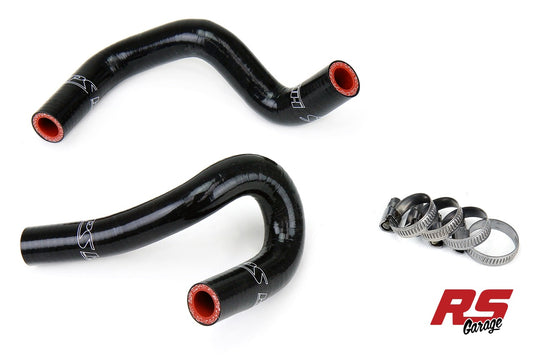 HPS Silicone Heater Hose Black Mazda 1990-1993 Miata 1.6L B6ZE