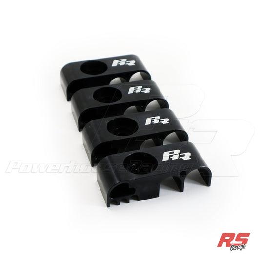 PHR Under-Car Fuel Line Hanger Kit for 93-98 Toyota Supra -For thee lines - Dual feed and single return - Maximum feed - For three lines