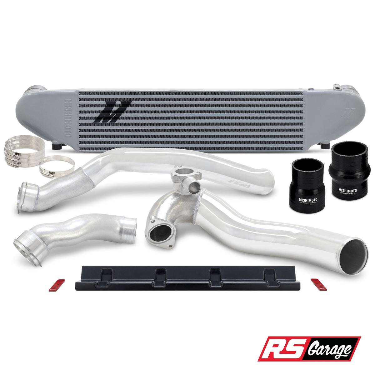 Mishimoto 2024+ Ford Mustang 2.3L EcoBoost Performance Intercooler Kit - Silver/Polished