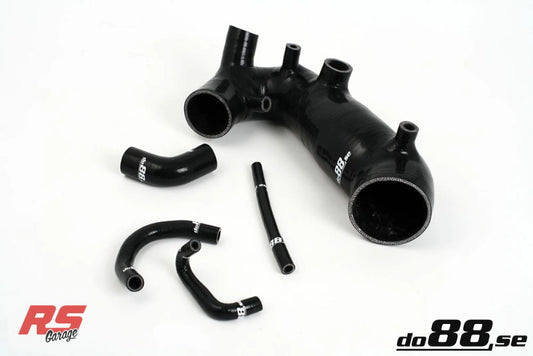 Do88 01-04 Audi A4 1.8T Inlet Hose - Black