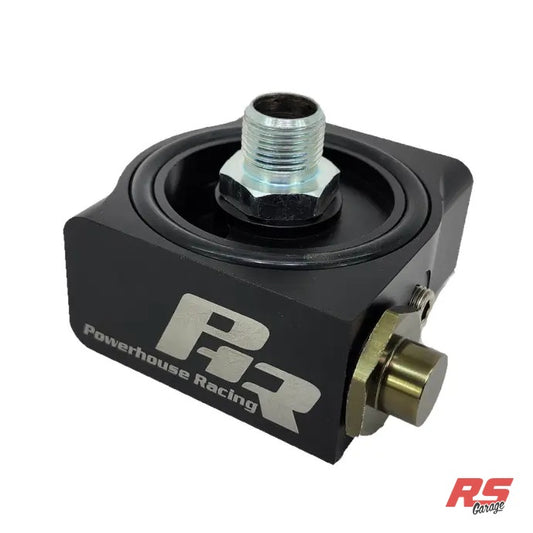 PHR Billet Thermostatic Oil Filter Sandwich Plate, 3/4-16 - 12AN